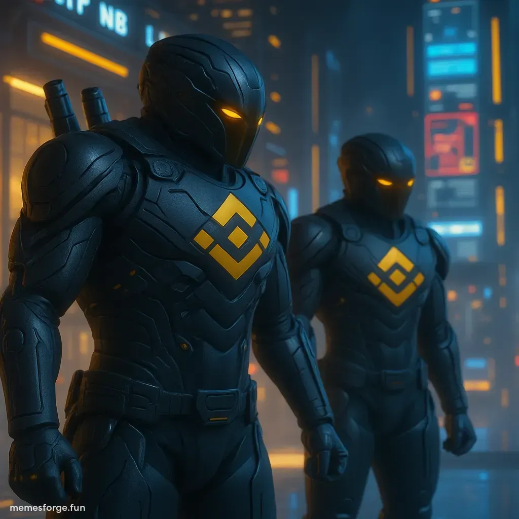 CaptainBNB the robotic hero creating an army of warriors with Hyper the cartoon character