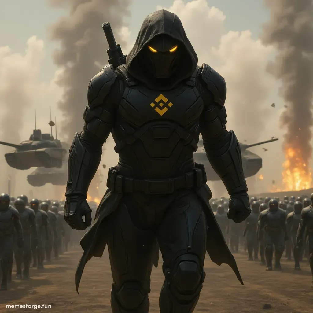 leading an army