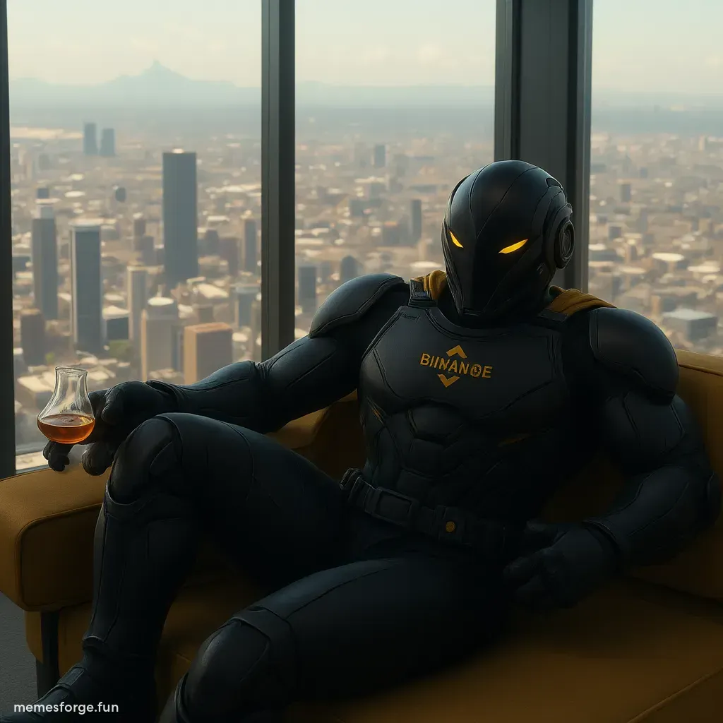 Captain drinking a whisky and sat on a couch in a cool nyc setting