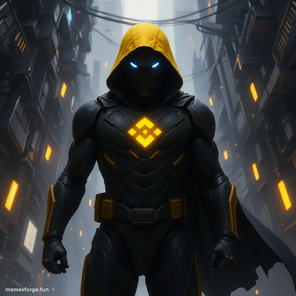 CaptainBNB born ready in heroic pose