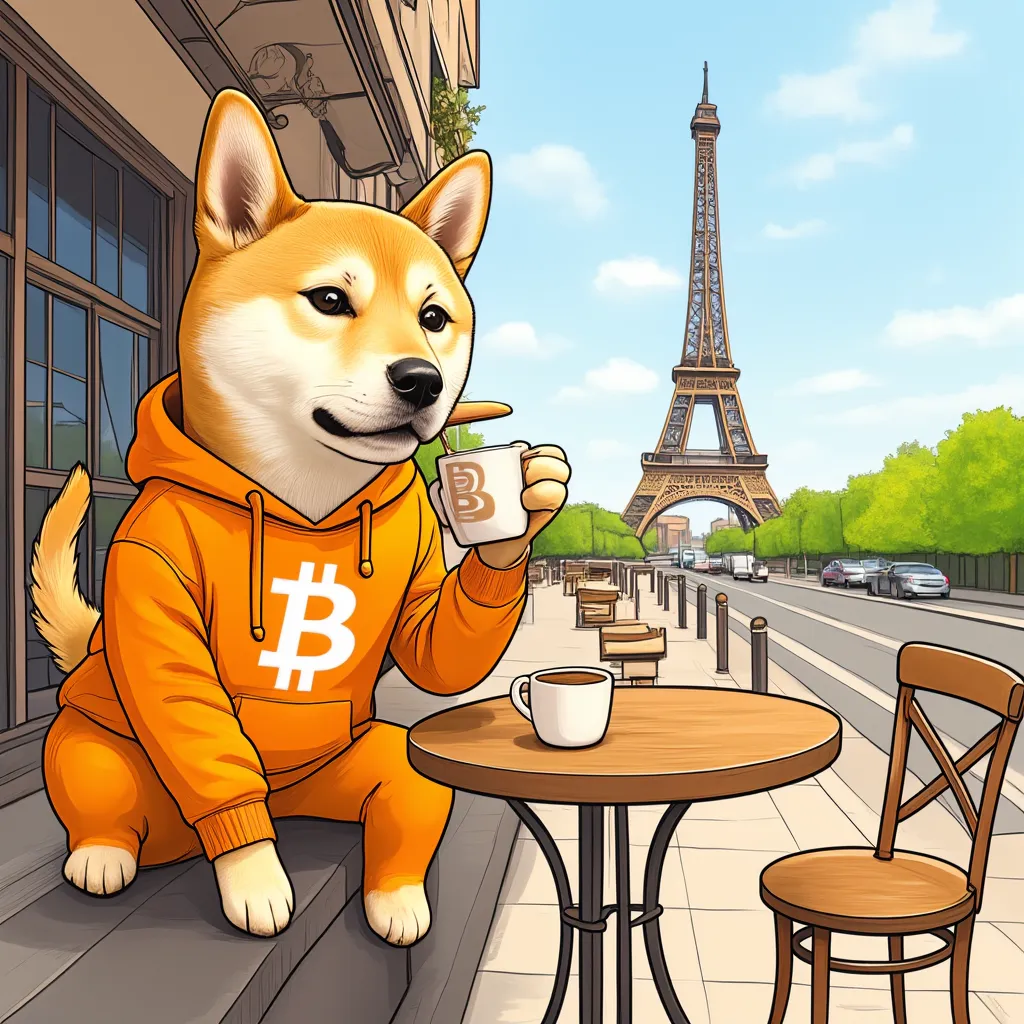 A dog in france
