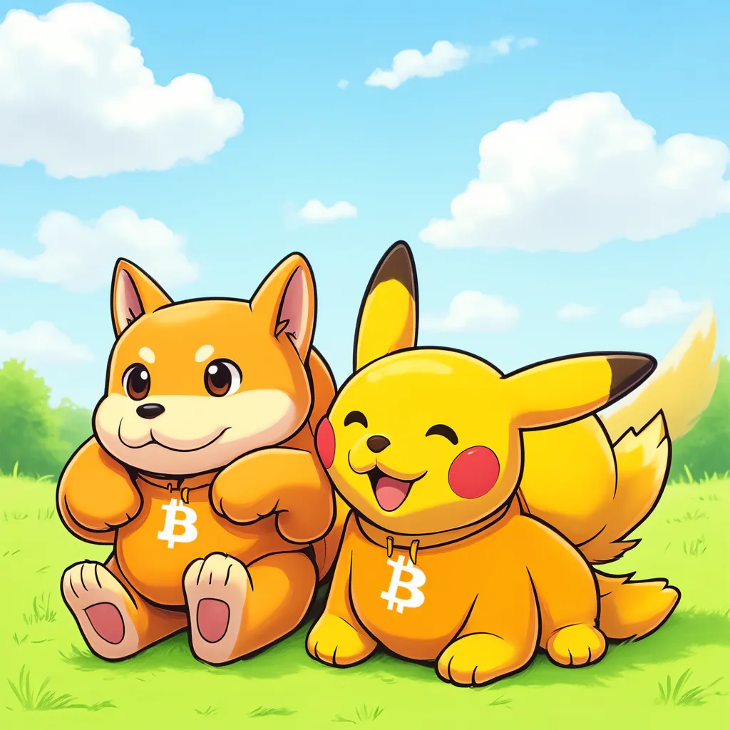 Chilling with pikachu