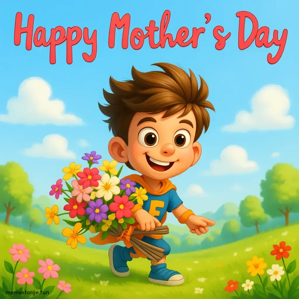 Happy Mothers Day love from Fartboy