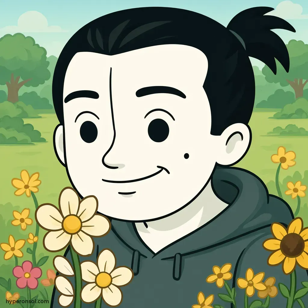 park with flowers