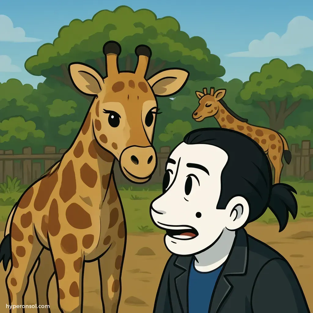 hyper at the zoo