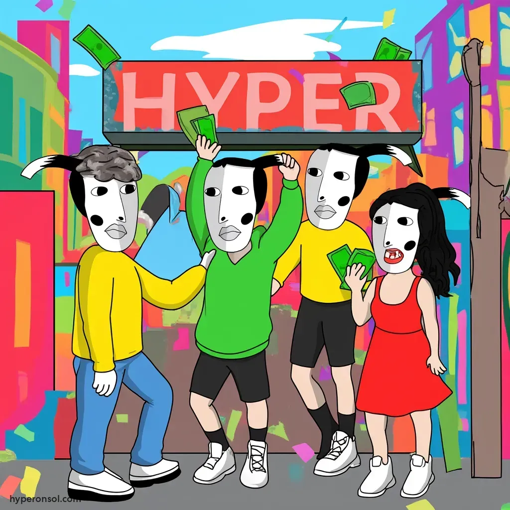 Hyper printing money for people