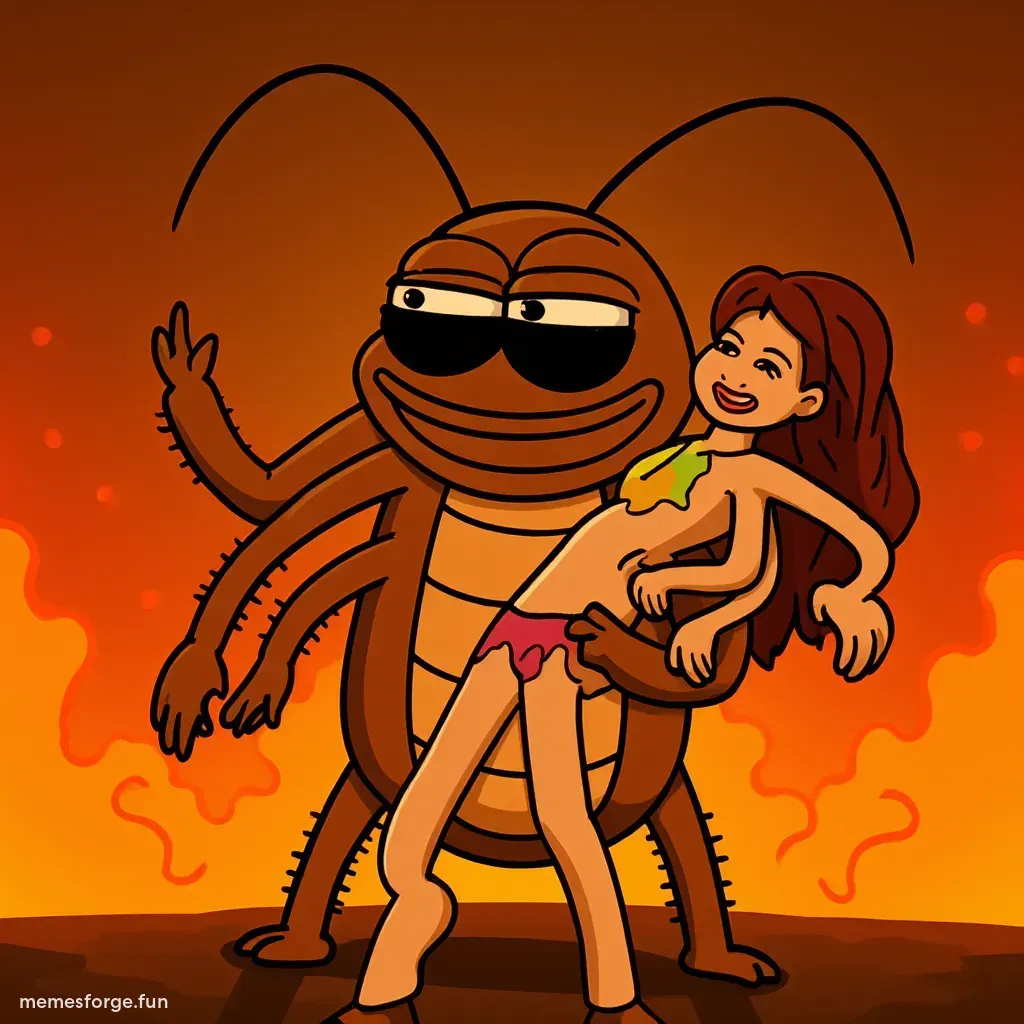 Hot roach having sexy girl on