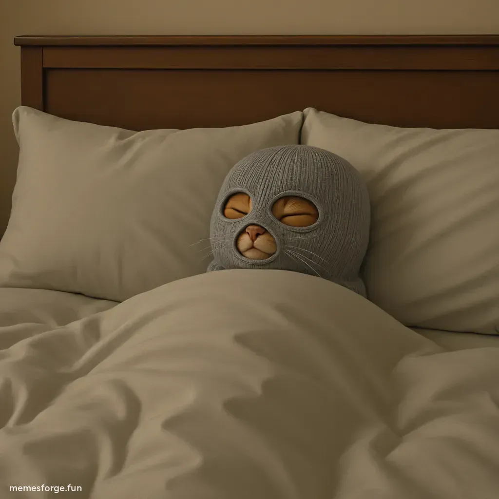 in bed