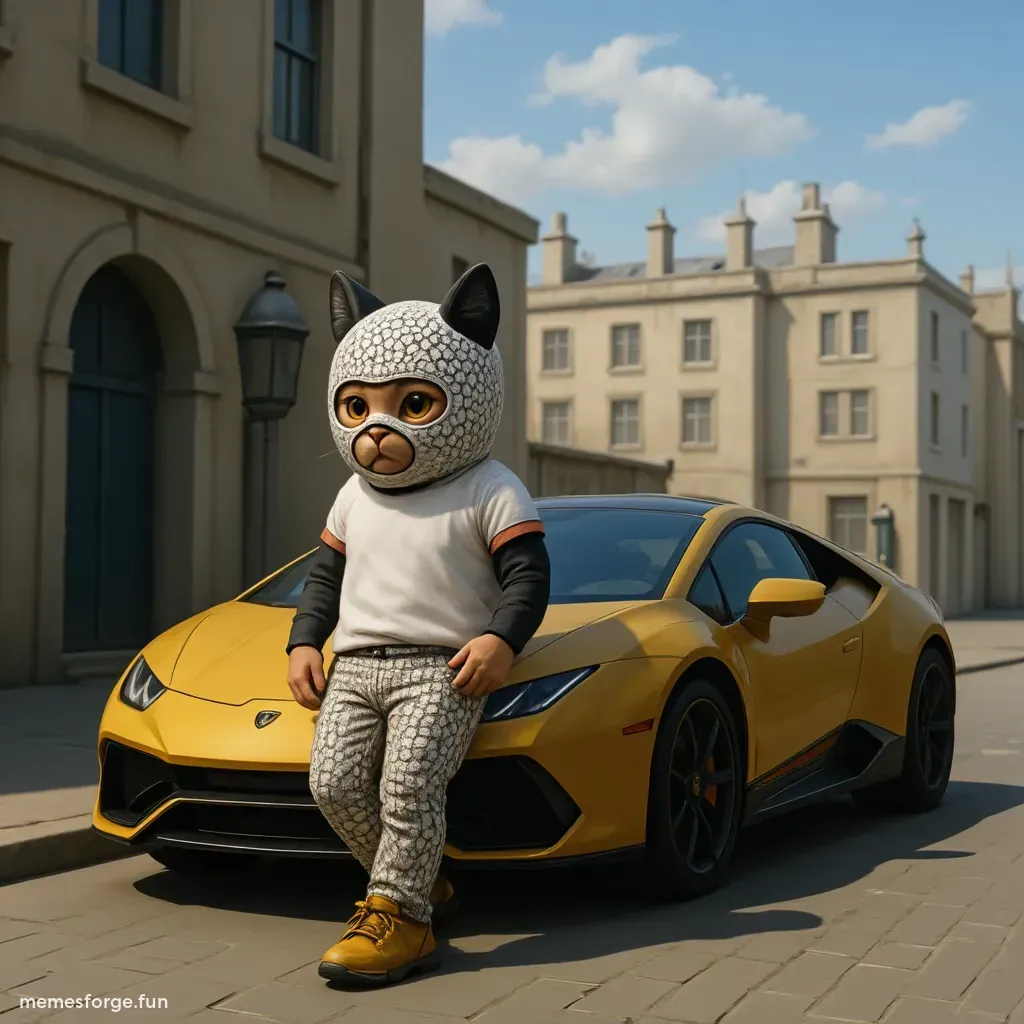 Mask with lambo