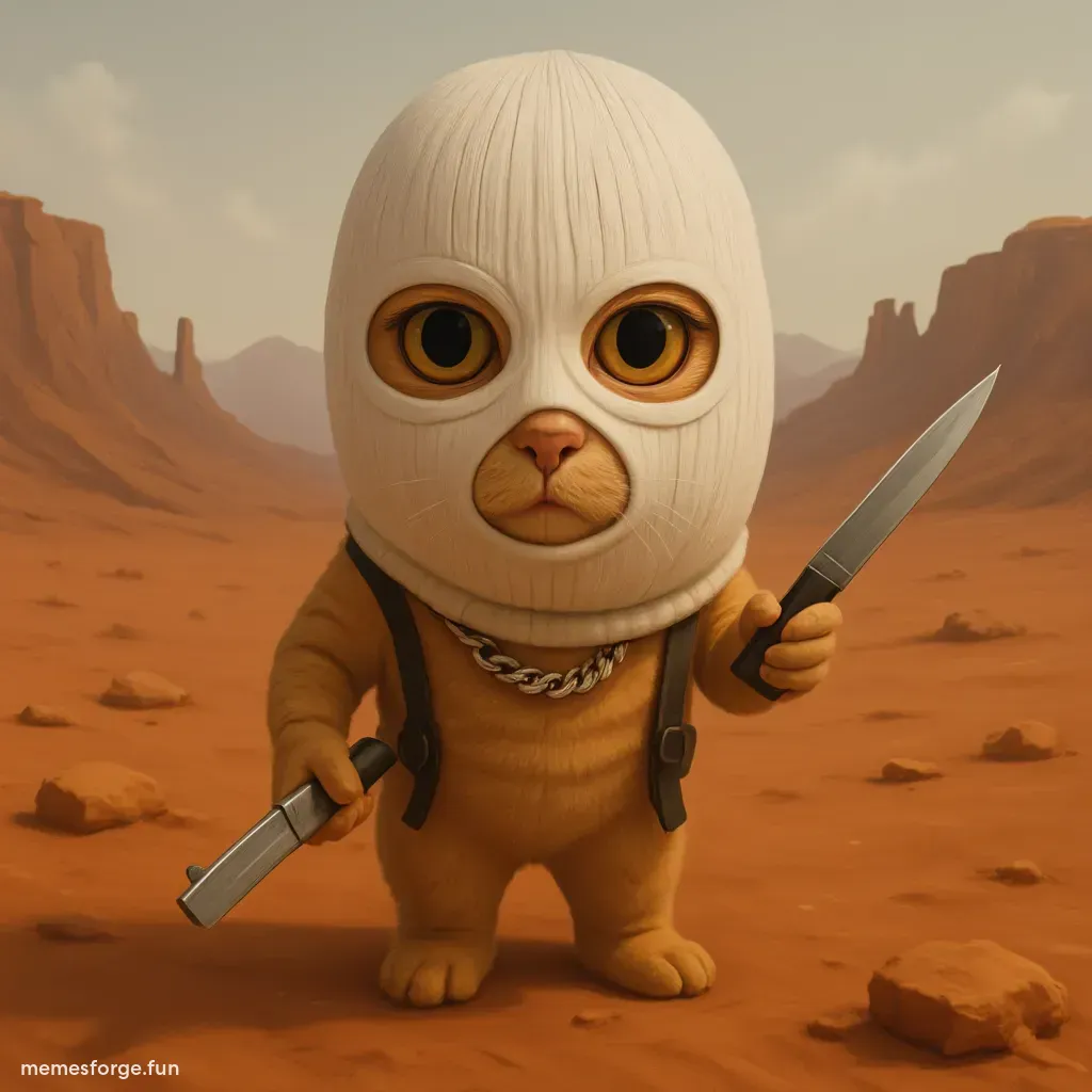 Mask on mars