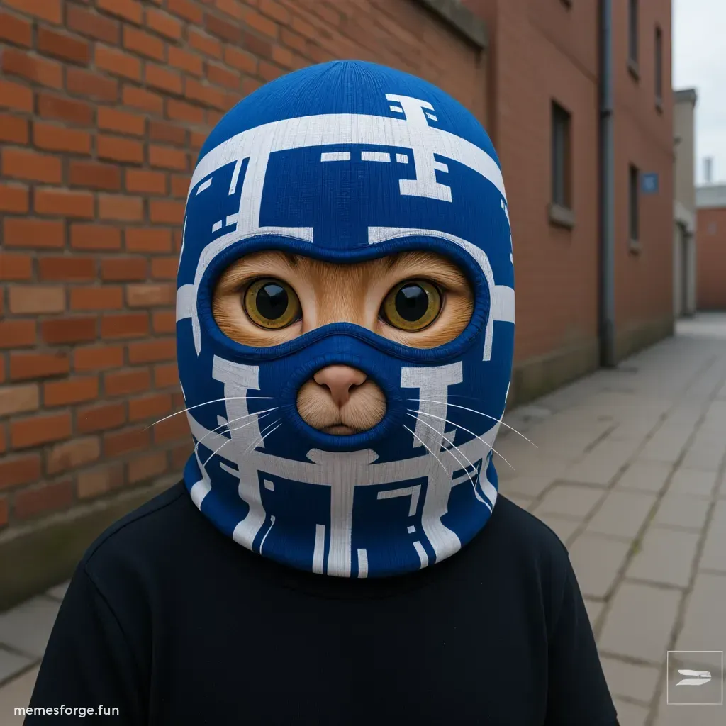 Create a blox theme mask man
