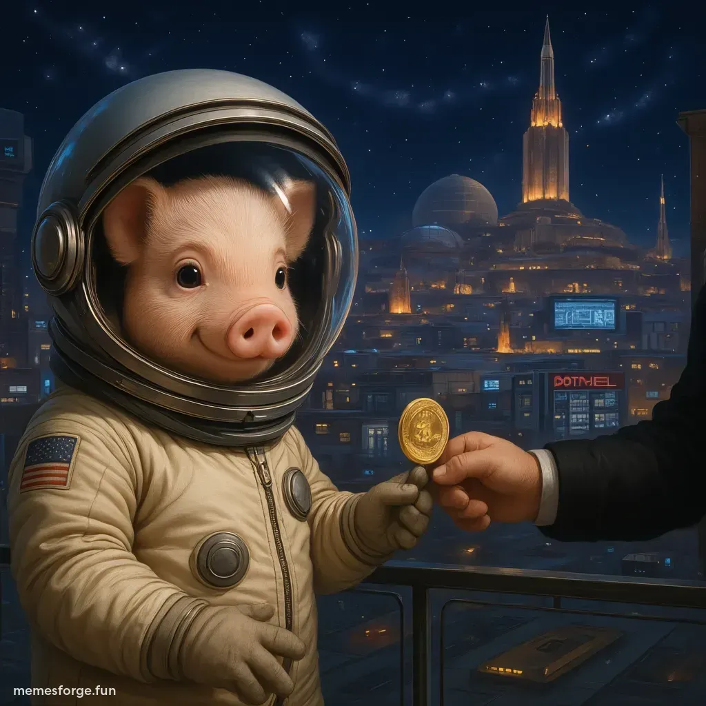 Moonpig swapping titcoin for moonpig meme